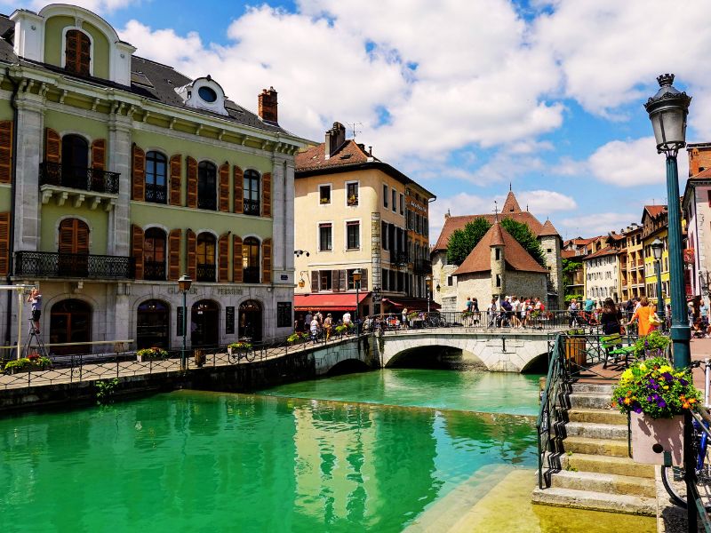 quartier du centre d'Annecy